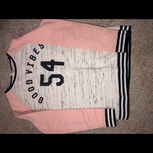good vibes 54 sweatshirt girls